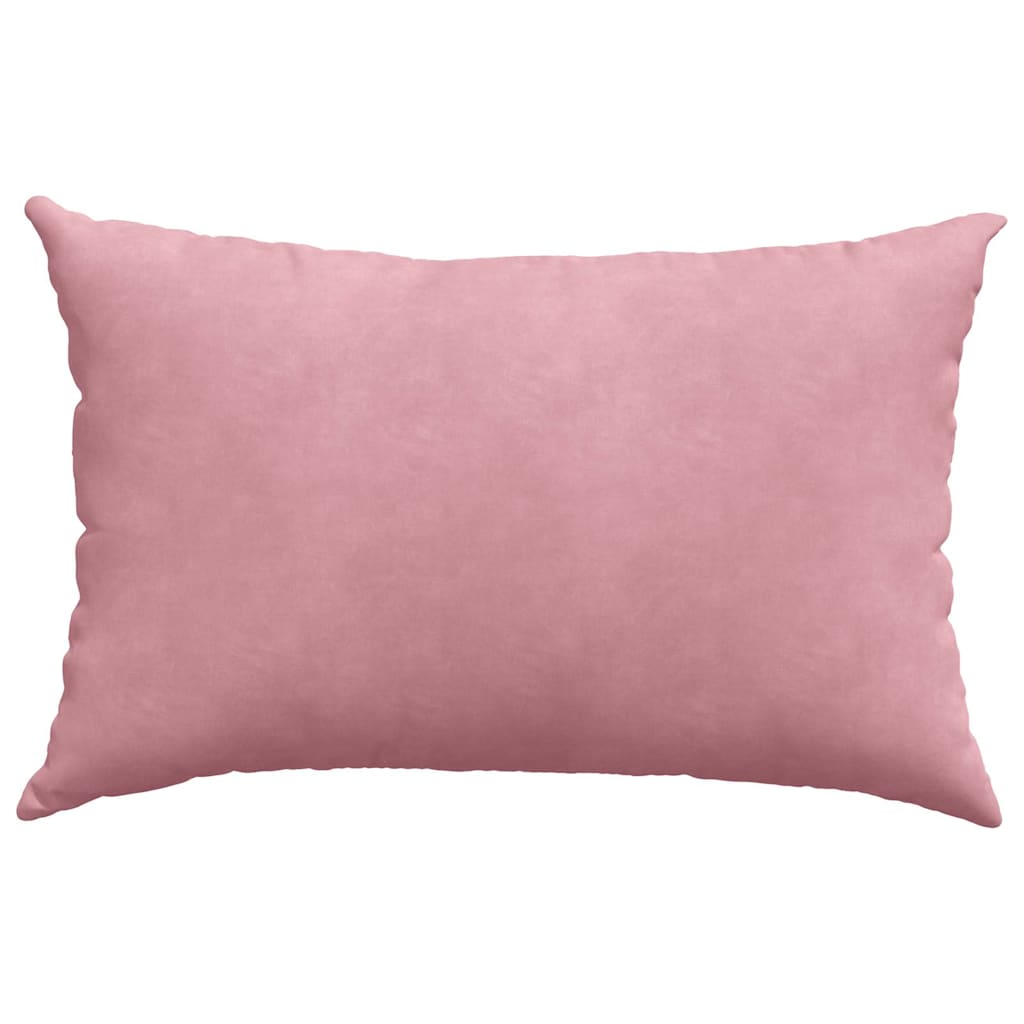 vidaXL Poduszki na sofę 2 pcs Różowy 60 x 40 cm Tkanina sztruksowa