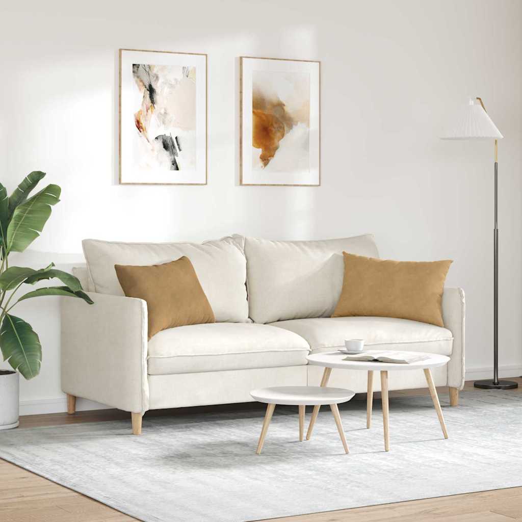 vidaXL Poduszki na sofę 2 pcs Brązowy 60 x 40 cm Tkanina sztruksowa
