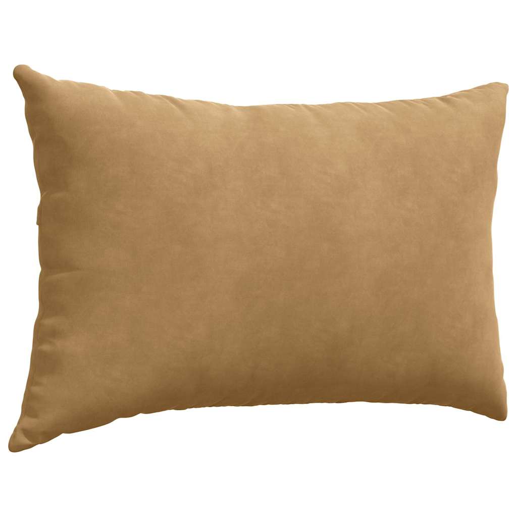 vidaXL Poduszki na sofę 2 pcs Brązowy 60 x 40 cm Tkanina sztruksowa