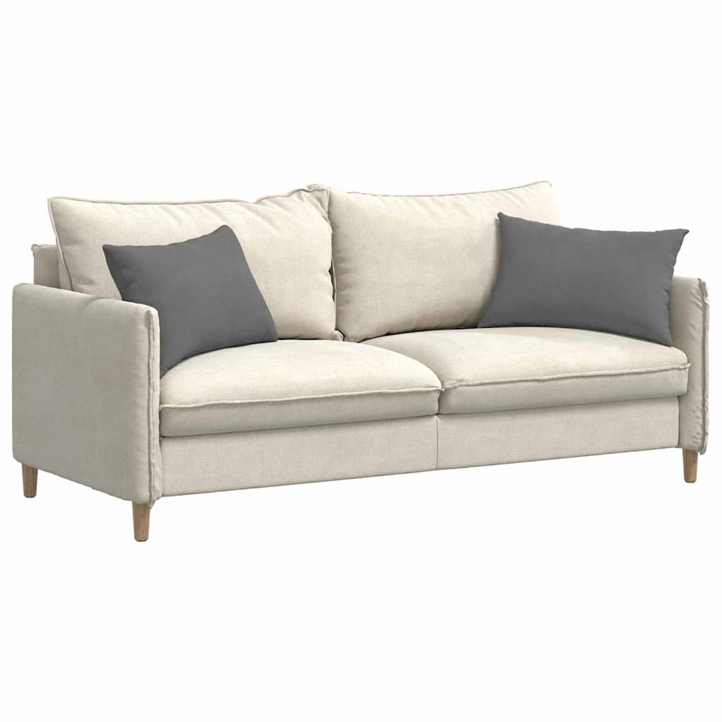 vidaXL Poduszki na sofę 2 pcs Ciemnoszary 60 x 40 cm tkanina