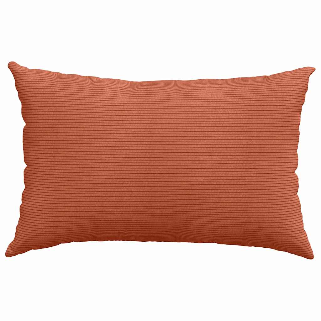 vidaXL Poduszki na sofę 2 pcs Czerwono-pomarańczowy 60 x 40 cm