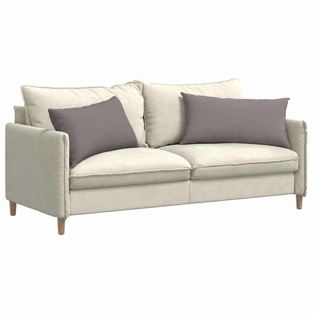 vidaXL Poduszki na sofę 2 pcs Ciemnoszary 80 x 40 cm tkanina