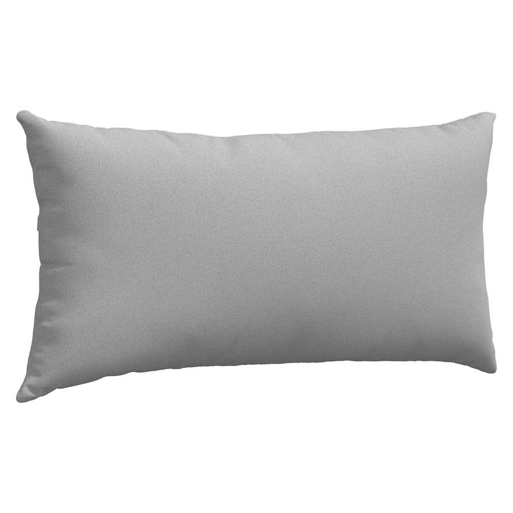 vidaXL Poduszki na sofę 2 pcs Szary chmur 80 x 40 cm tkanina