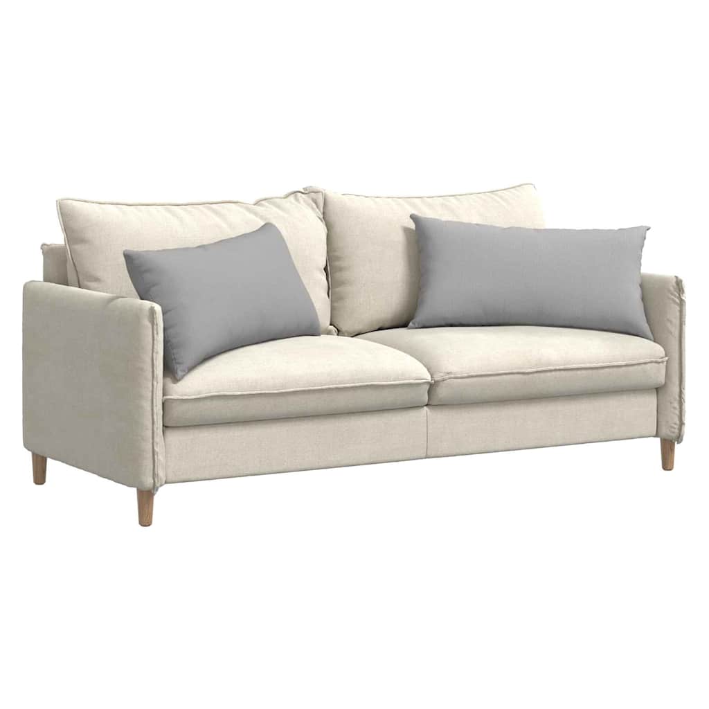 vidaXL Poduszki na sofę 2 pcs Szary chmur 80 x 40 cm tkanina