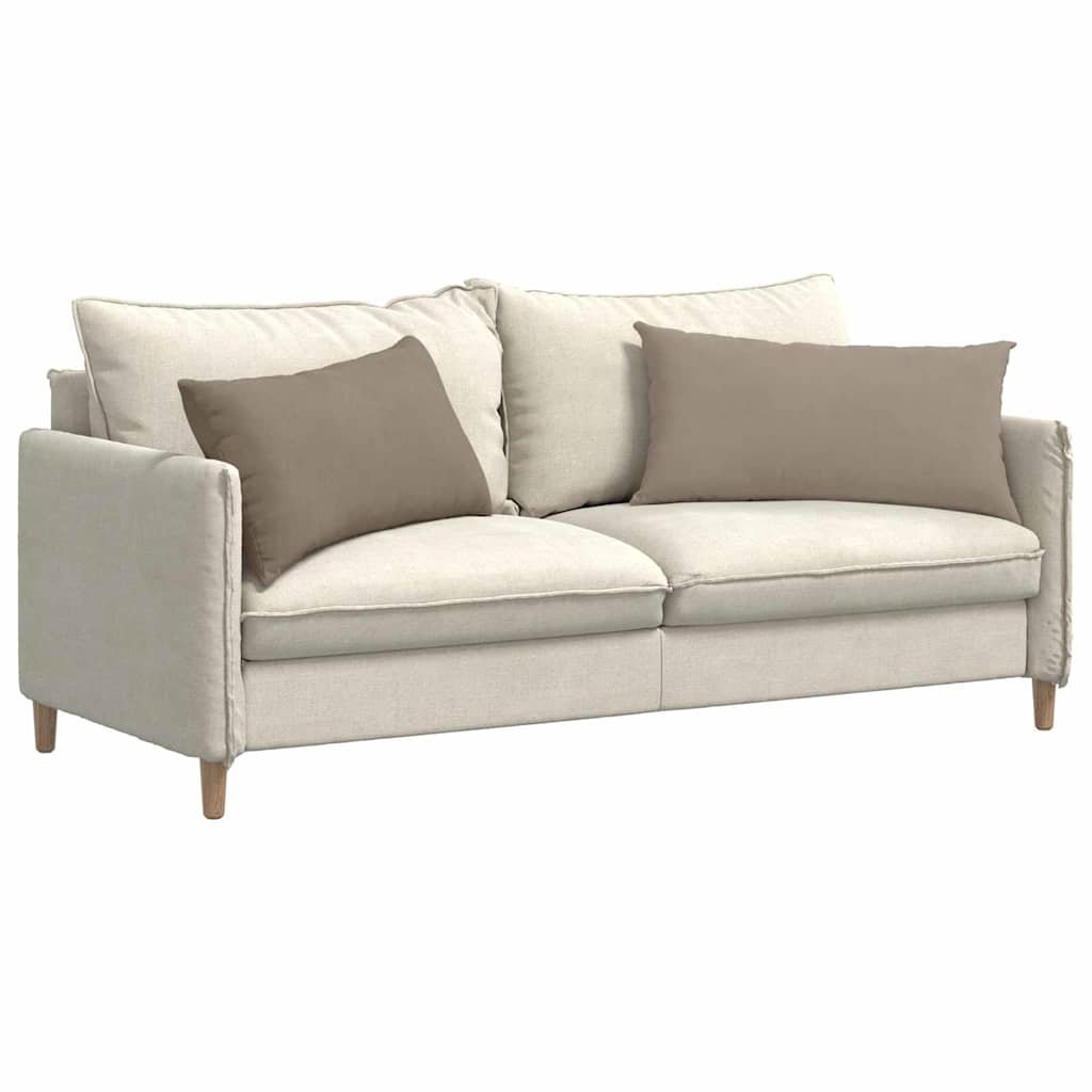 vidaXL Poduszki na sofę 2 pcs Ciemnoszary 80 x 40 cm tkanina