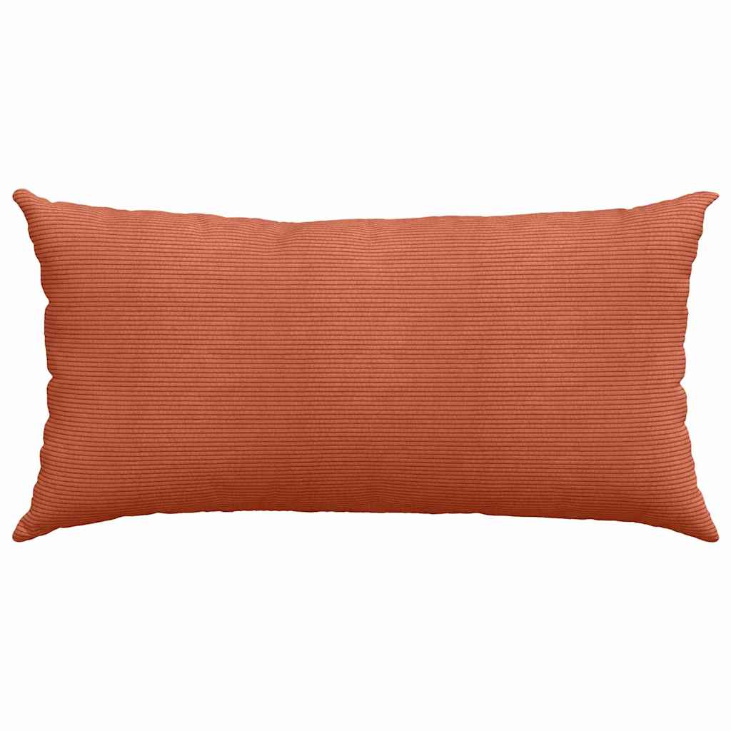 vidaXL Poduszki na sofę 2 pcs Czerwono-pomarańczowy 80 x 40 cm