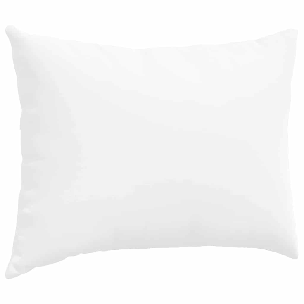 vidaXL Poduszki na sofę 2 pcs Biały 70 x 50 cm tkanina