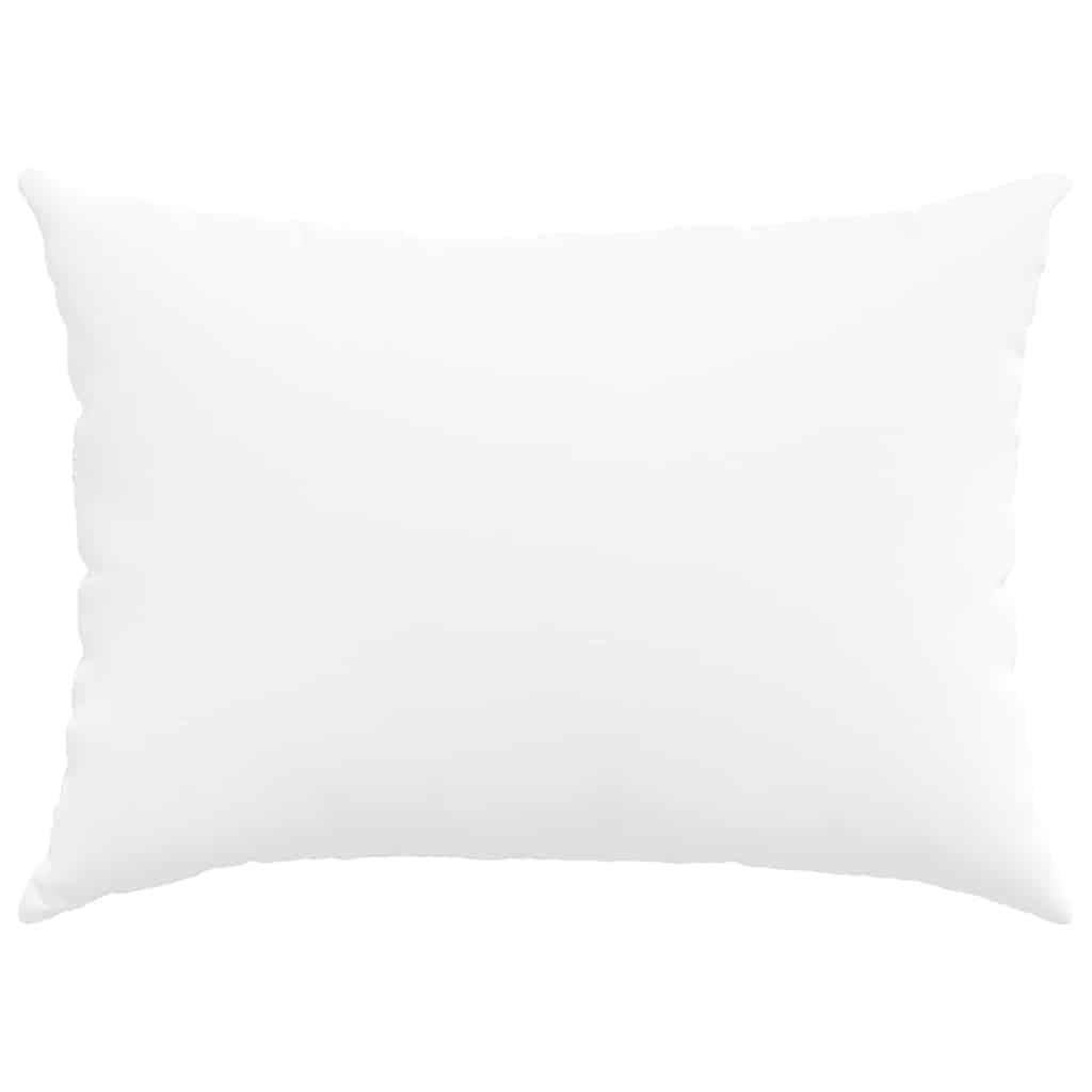 vidaXL Poduszki na sofę 2 pcs Biały 70 x 50 cm tkanina