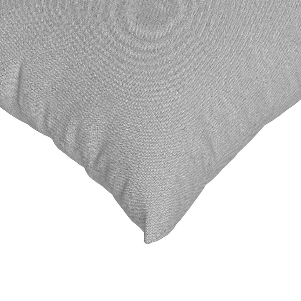 vidaXL Poduszki na sofę 2 pcs Szary chmur 70 x 50 cm tkanina