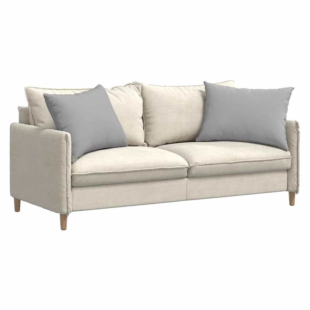 vidaXL Poduszki na sofę 2 pcs Szary chmur 70 x 50 cm tkanina