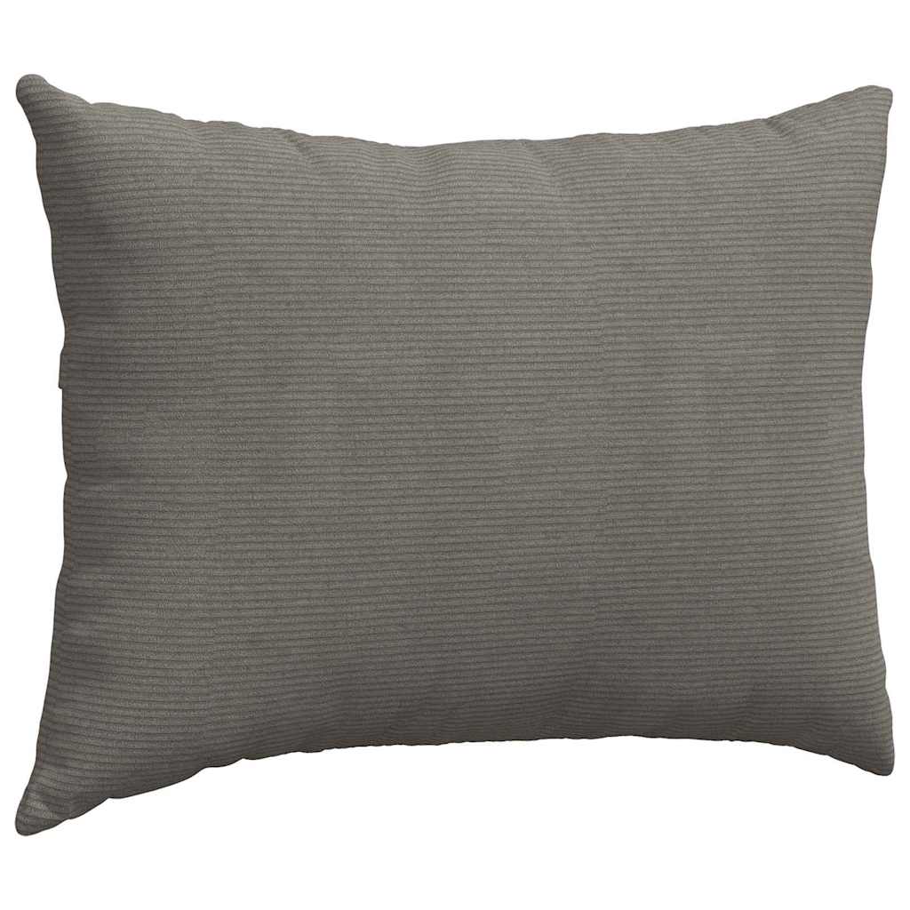 vidaXL Poduszki na sofę 2 pcs Jasnoszary 70 x 50 cm Tkanina sztruksowa