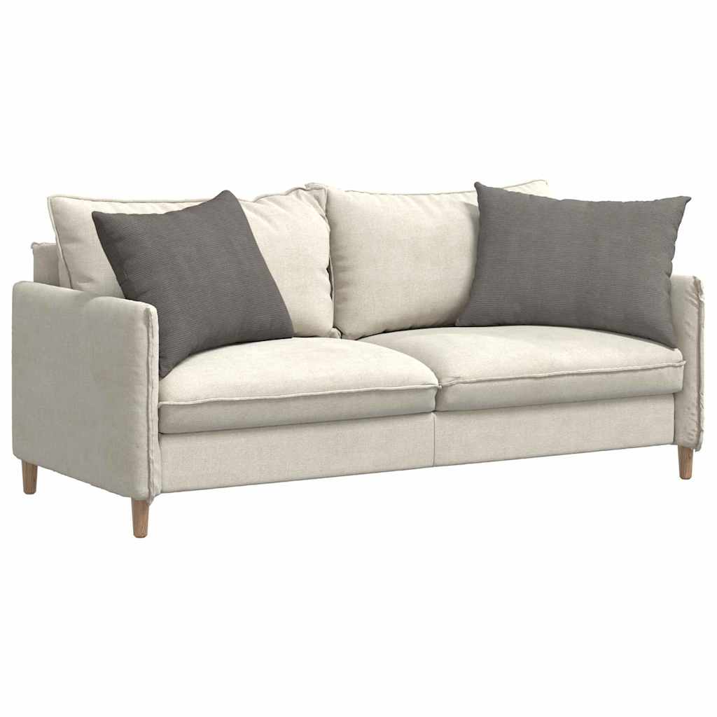 vidaXL Poduszki na sofę 2 pcs Jasnoszary 70 x 50 cm Tkanina sztruksowa