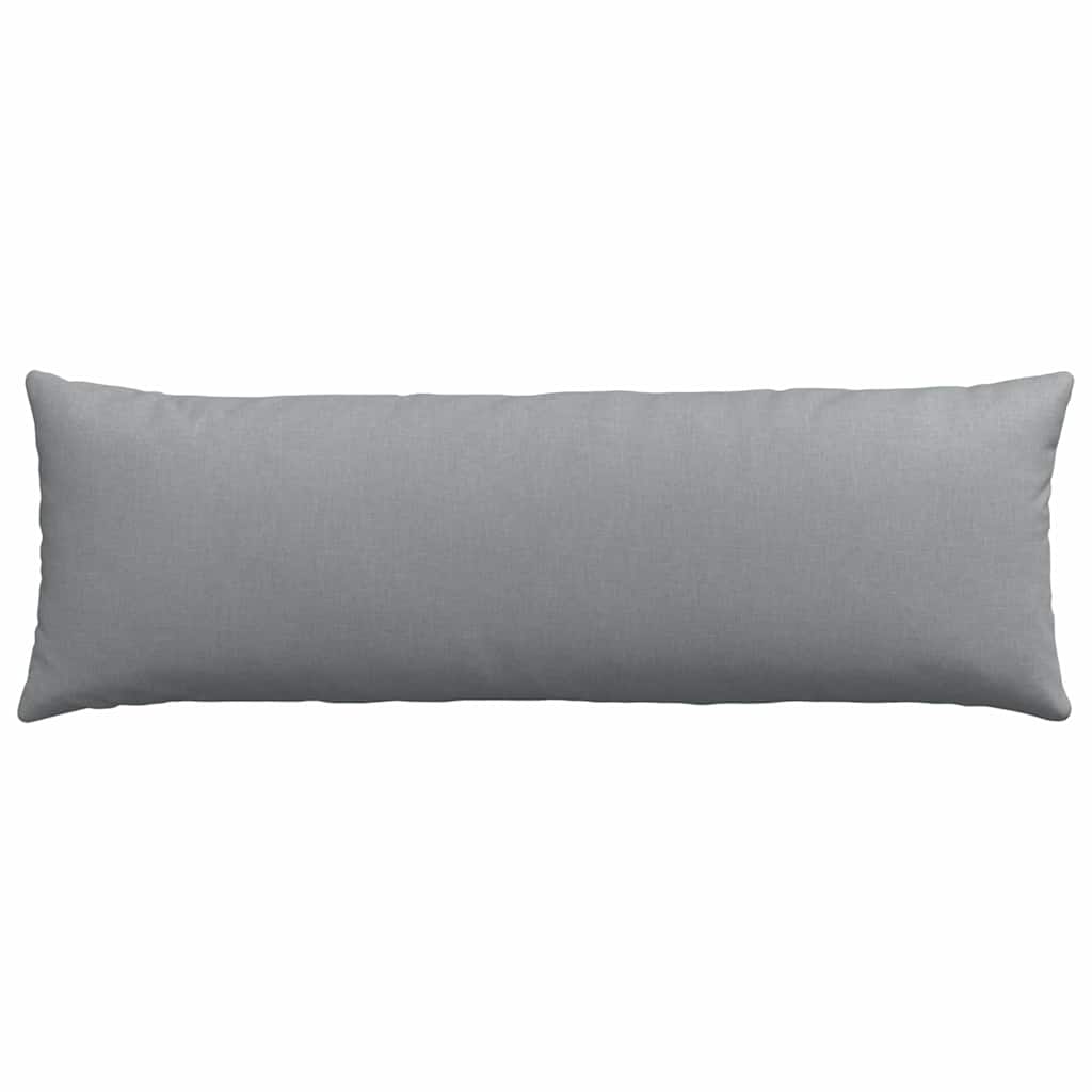 vidaXL Poduszki na sofę 2 pcs Jasnoszary 120 x 40 cm tkanina