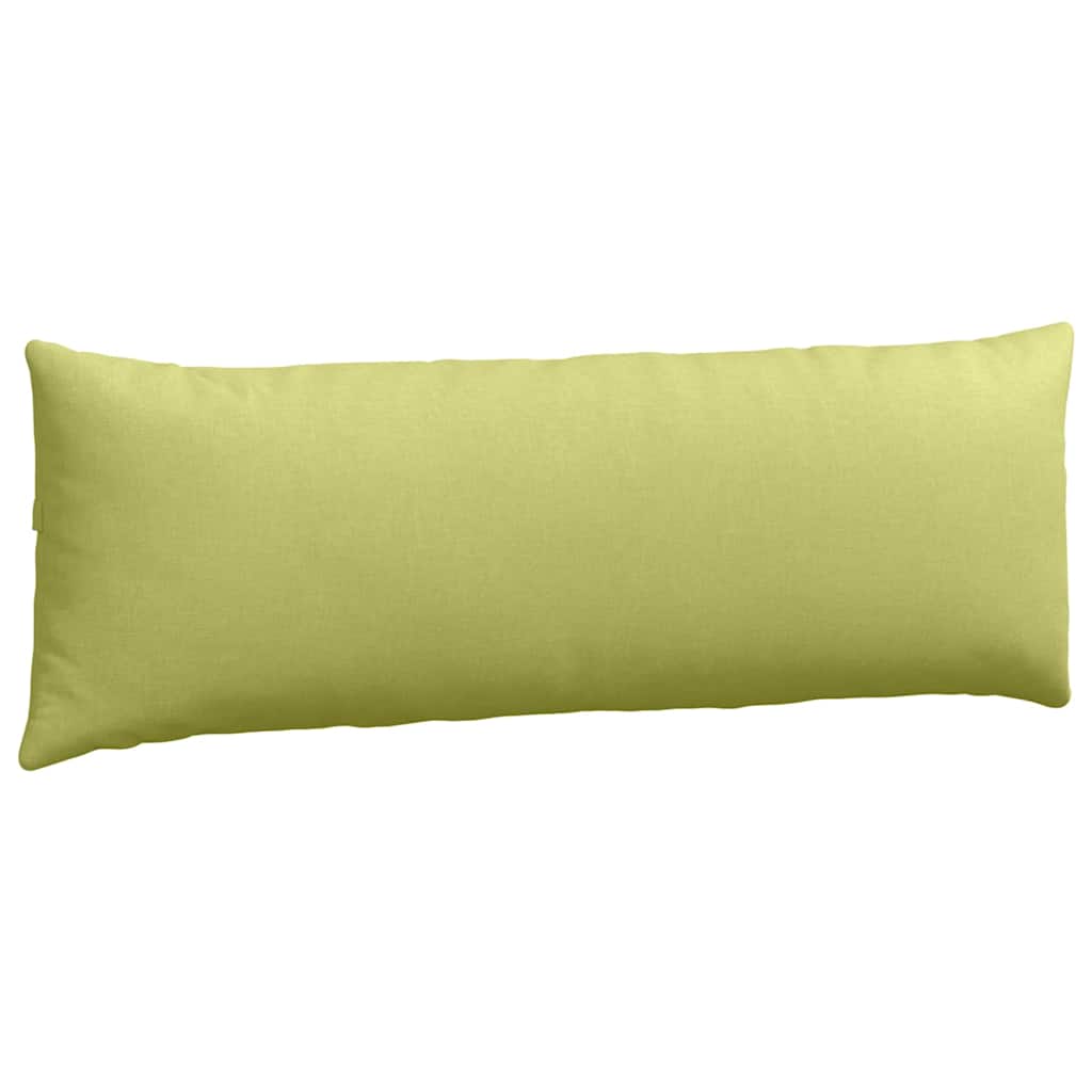 vidaXL Poduszki na sofę 2 pcs Jasnozielony 120 x 40 cm tkanina