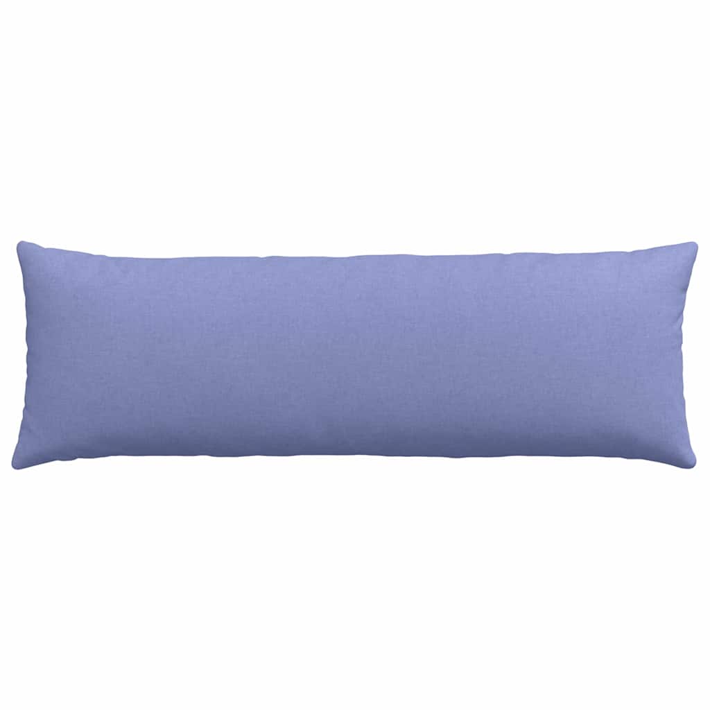vidaXL Poduszki na sofę 2 pcs Niebieski dżins 120 x 40 cm tkanina