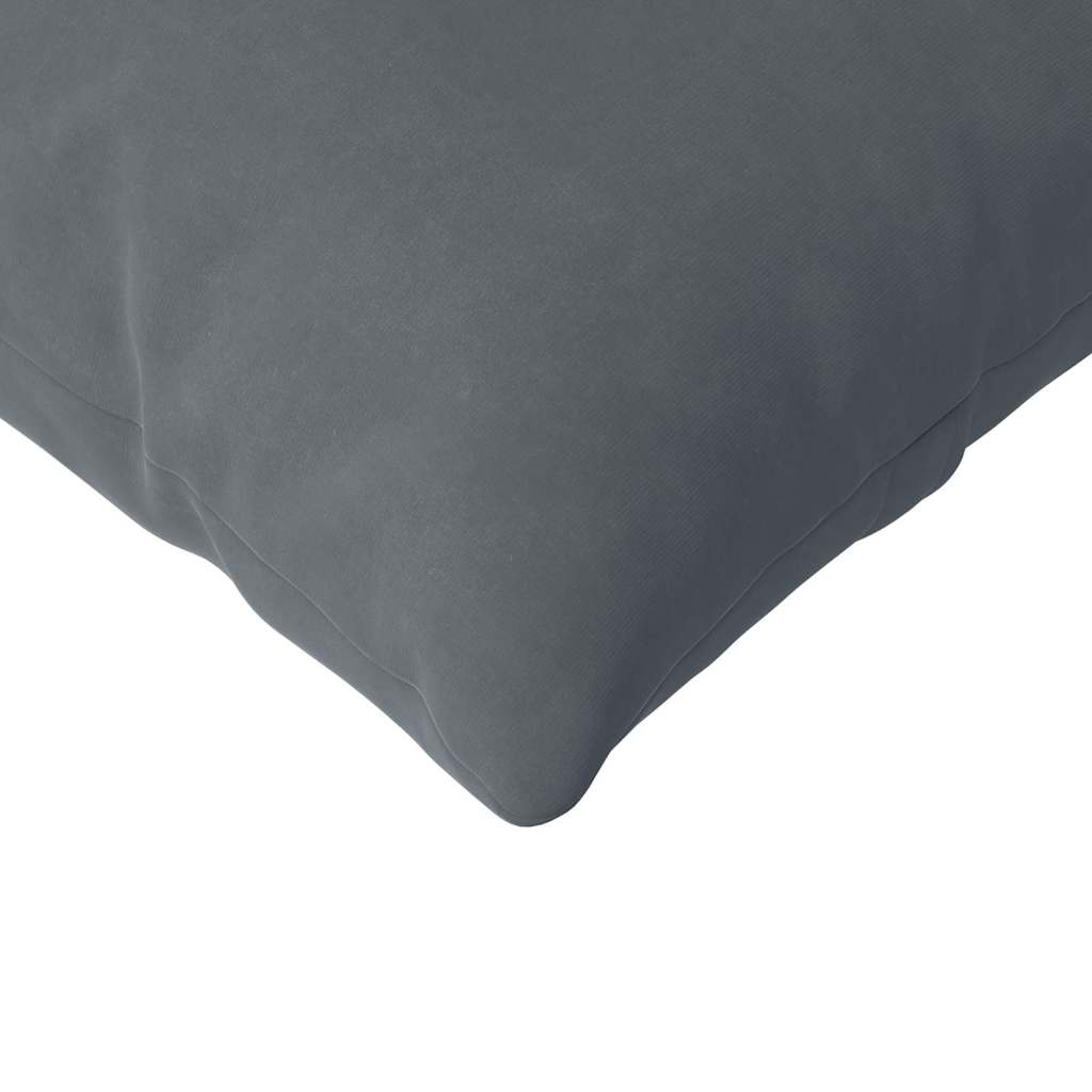 vidaXL Poduszki na sofę 2 pcs Ciemnoszary 120 x 40 cm