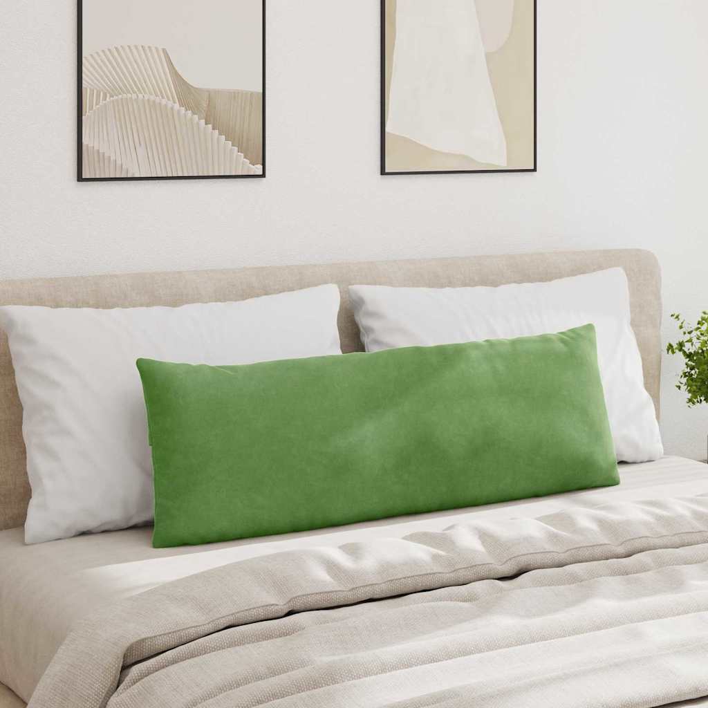 vidaXL Poduszki na sofę 2 pcs jasnozielony 120 x 40 cm
