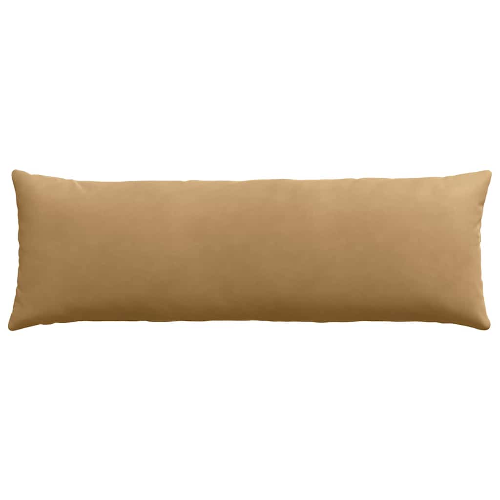 vidaXL Poduszki na sofę 2 pcs Brązowy 120 x 40 cm Tkanina sztruksowa