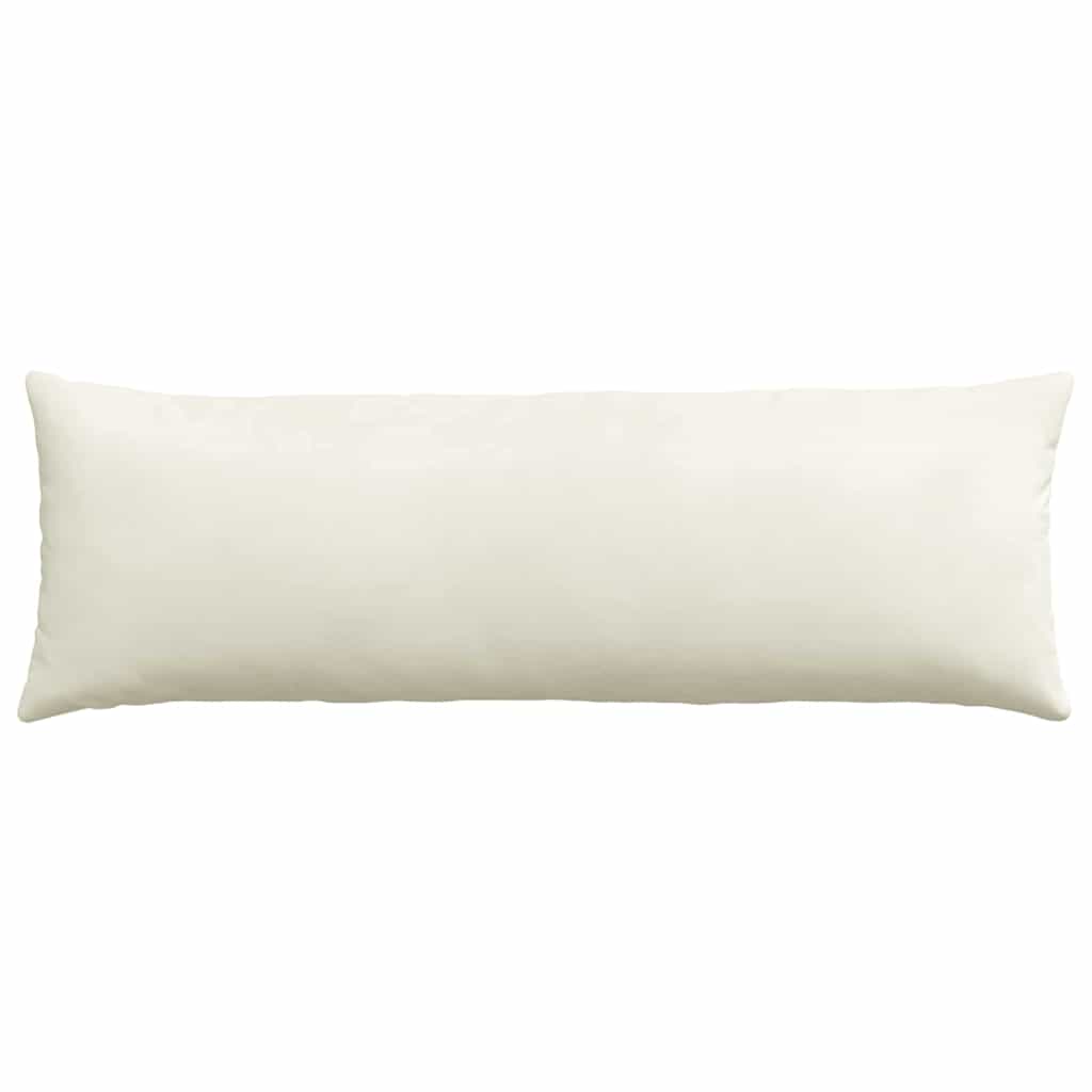 vidaXL Poduszki na sofę 2 pcs Kremowy 120 x 40 cm Tkanina sztruksowa