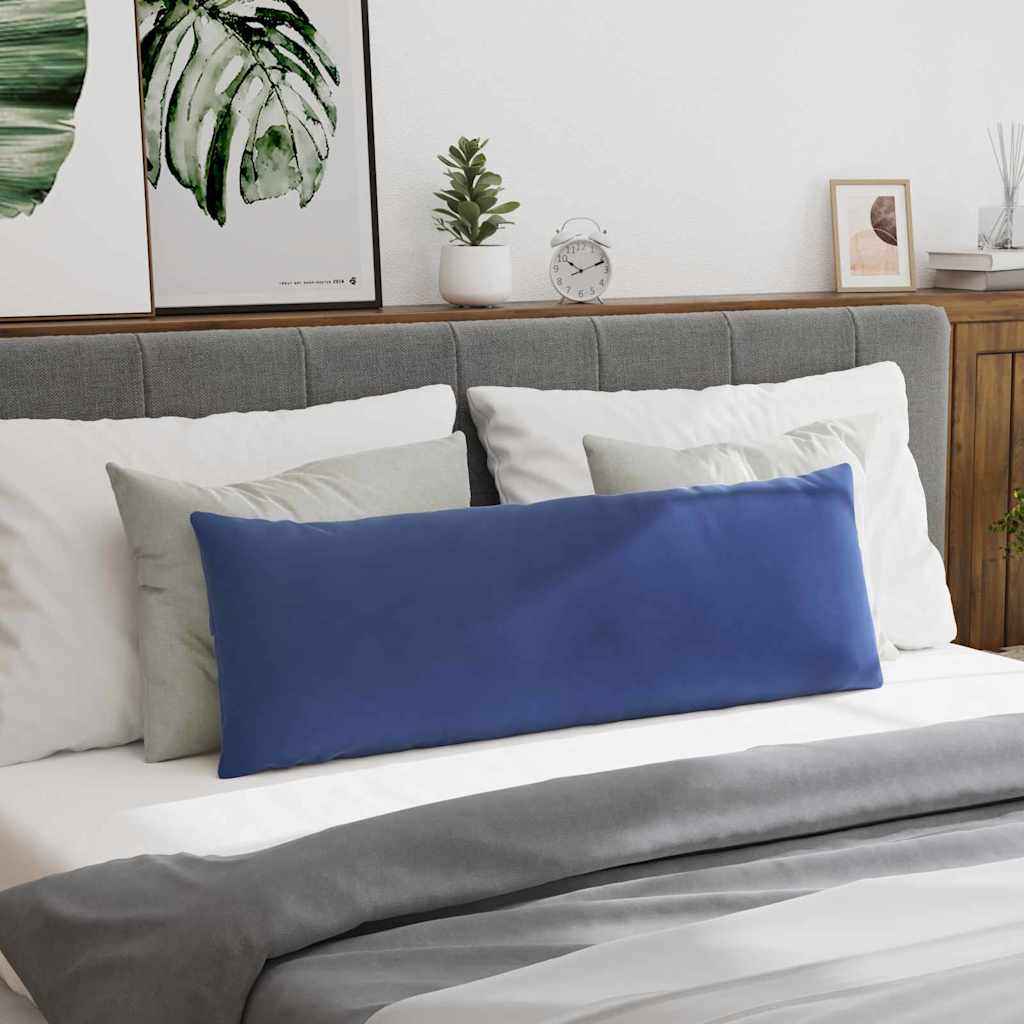 vidaXL Poduszki na sofę 2 pcs Niebieski policyjny 120 x 40 cm