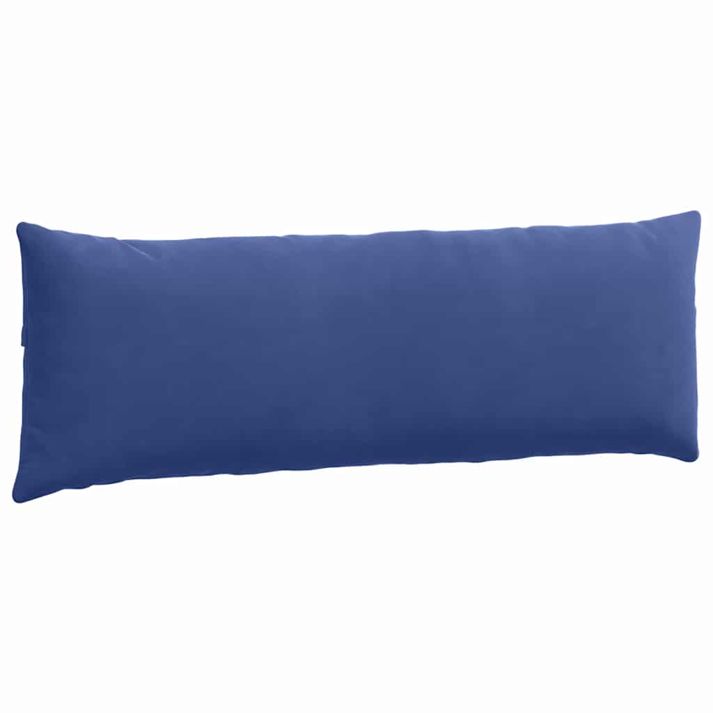 vidaXL Poduszki na sofę 2 pcs Niebieski policyjny 120 x 40 cm