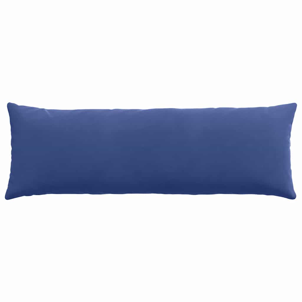 vidaXL Poduszki na sofę 2 pcs Niebieski policyjny 120 x 40 cm
