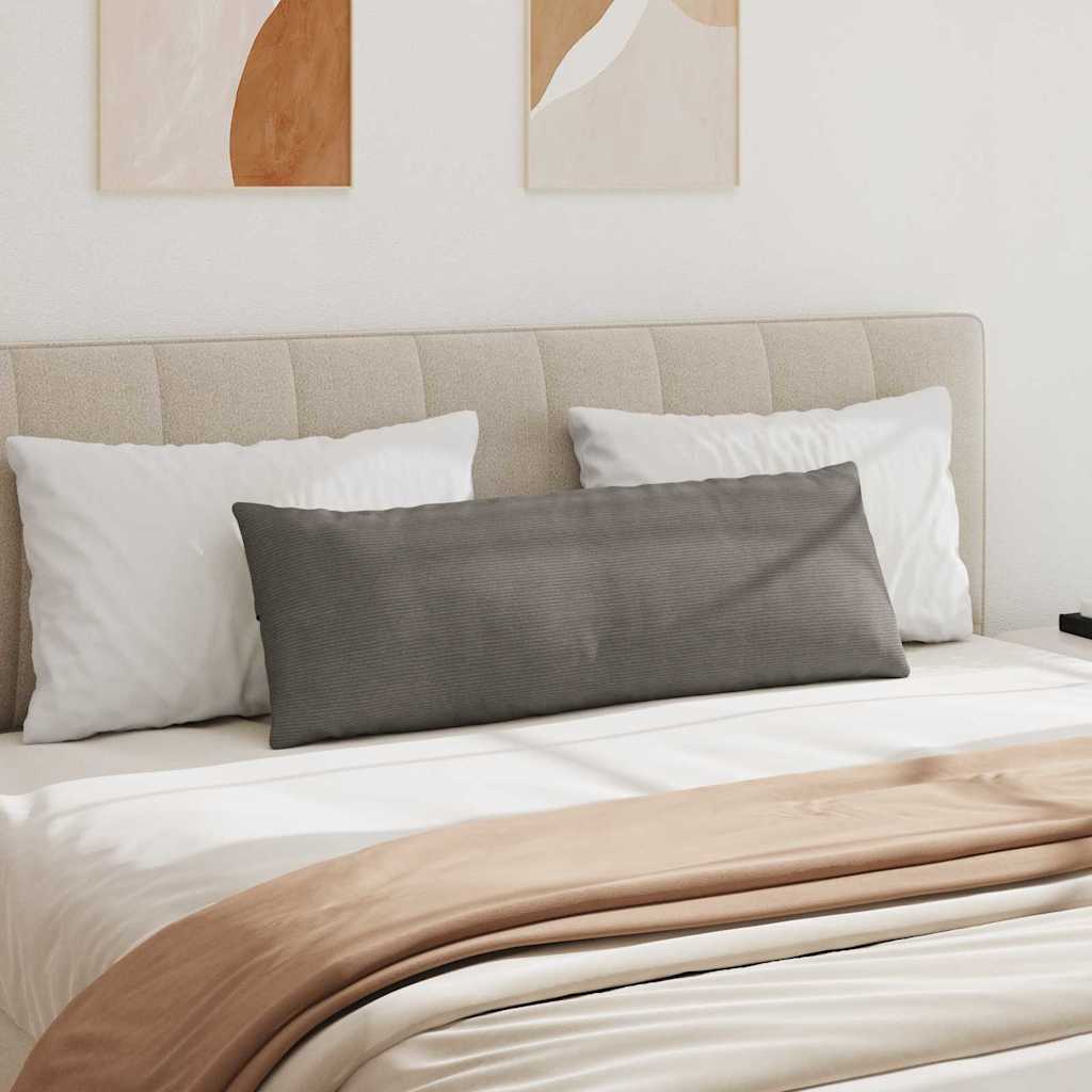 vidaXL Poduszki na sofę 2 pcs Jasnoszary 120 x 40 cm