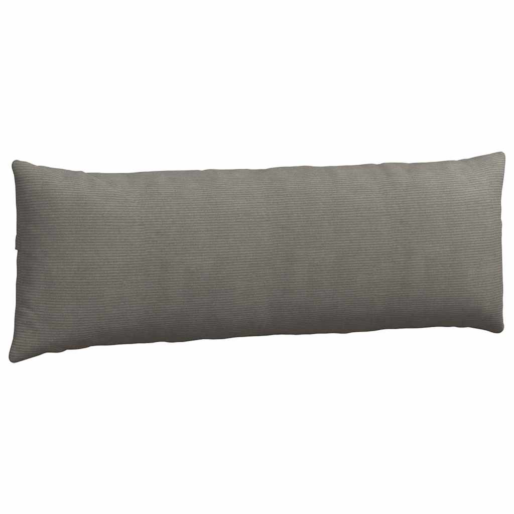 vidaXL Poduszki na sofę 2 pcs Jasnoszary 120 x 40 cm