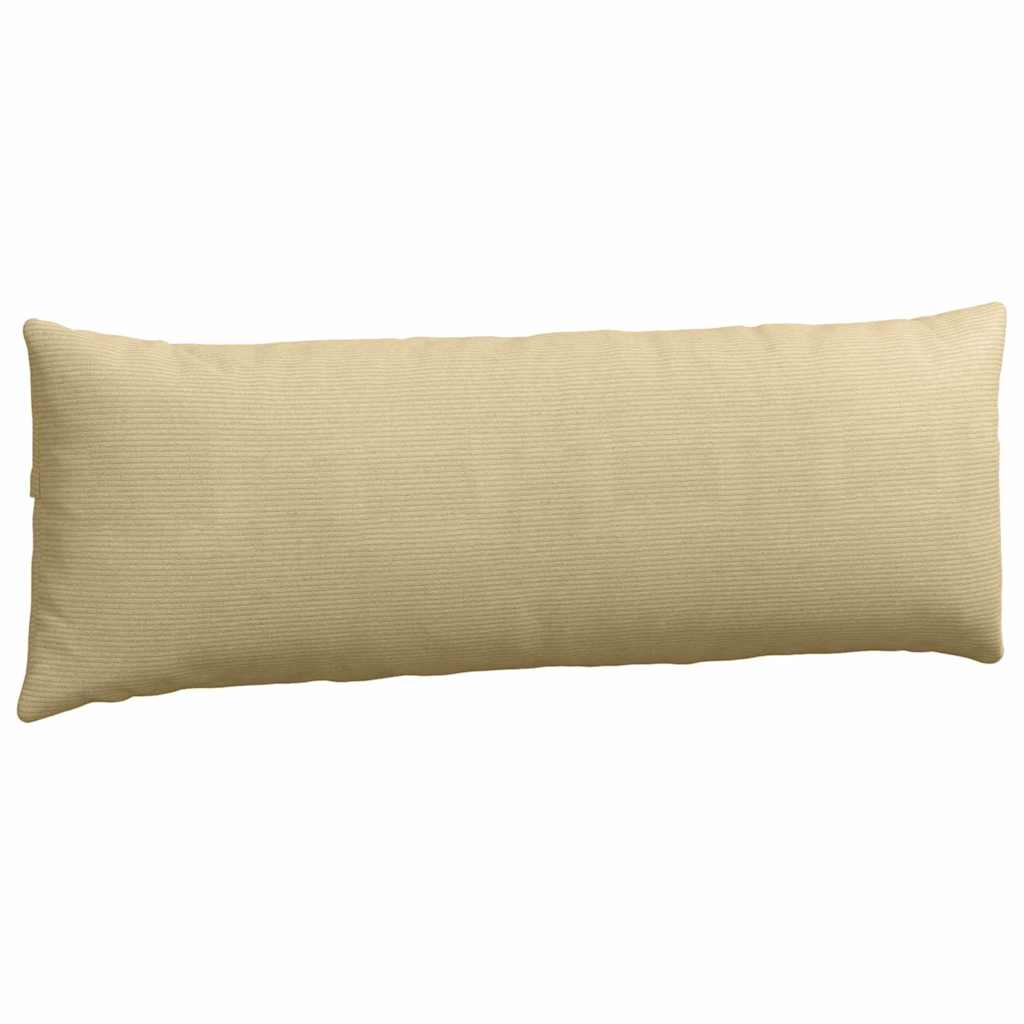 vidaXL Poduszki na sofę 2 pcs Szary zielony 120 x 40 cm