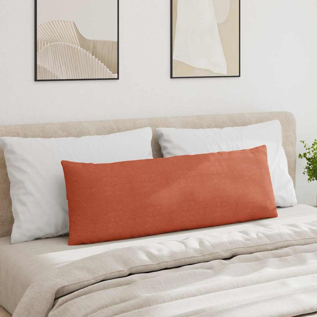 vidaXL Poduszki na sofę 2 pcs Czerwono-pomarańczowy 120 x 40 cm