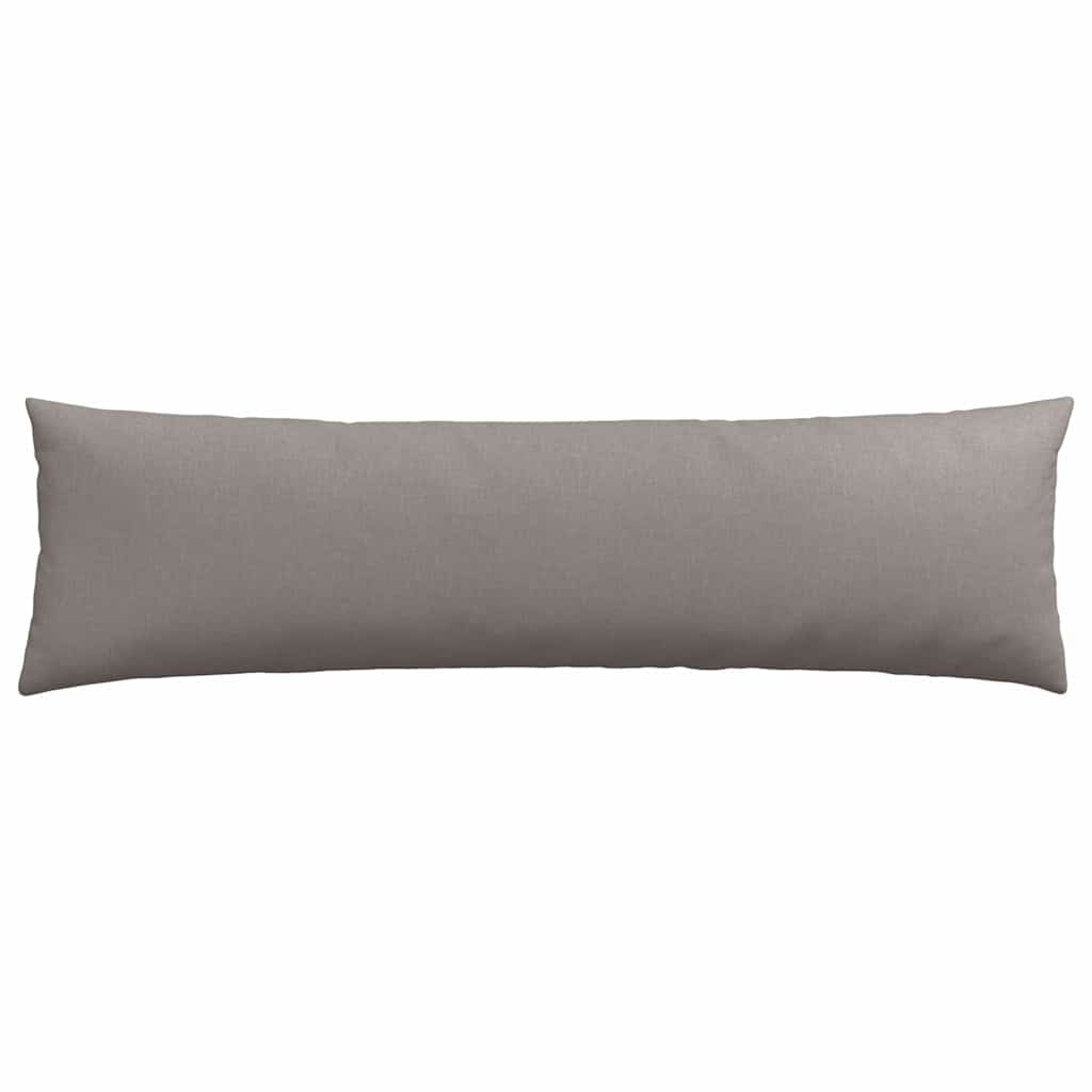 vidaXL Poduszki na sofę 2 pcs Ciemnoszary 145 x 40 cm tkanina