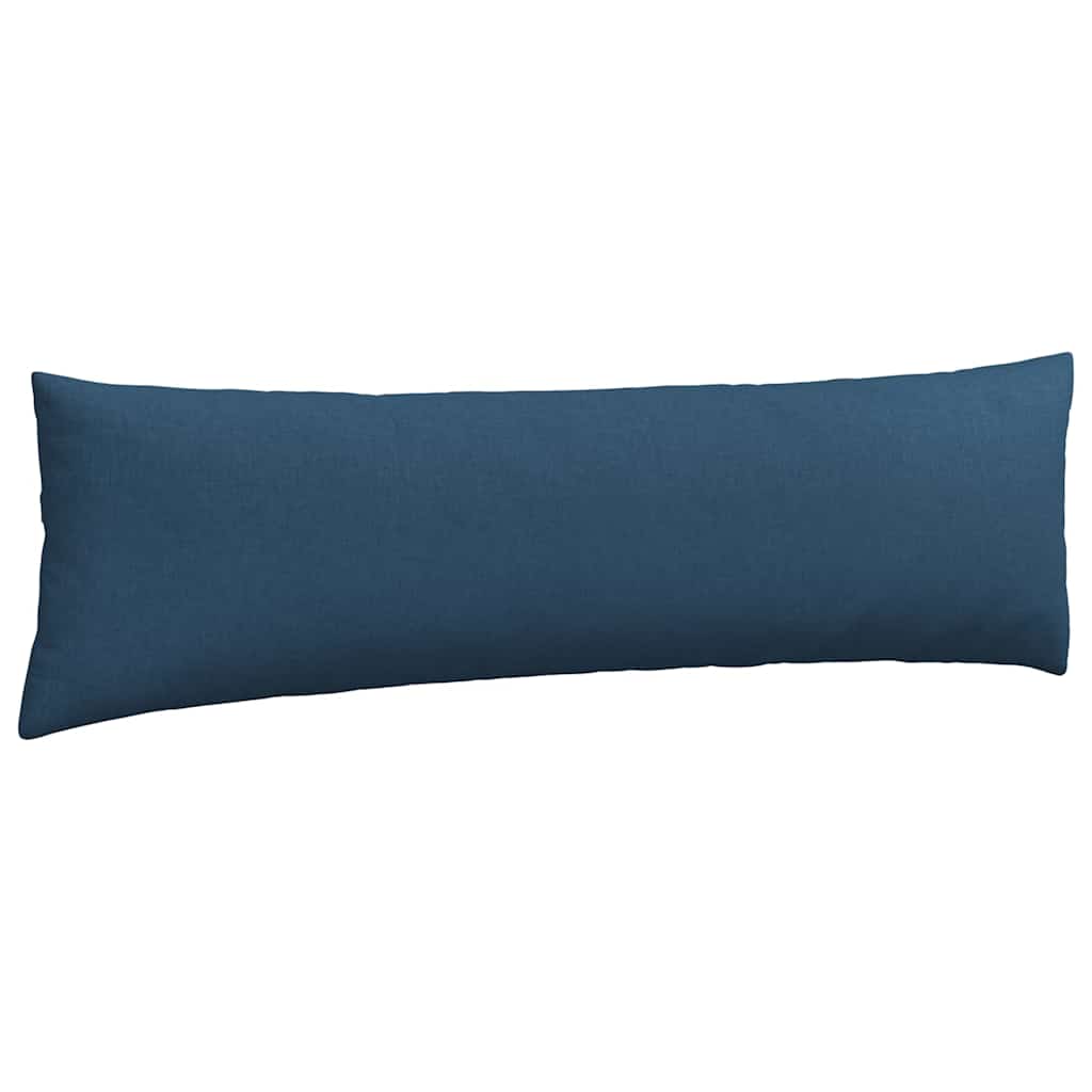 vidaXL Poduszki na sofę 2 pcs Niebieski 145 x 40 cm tkanina