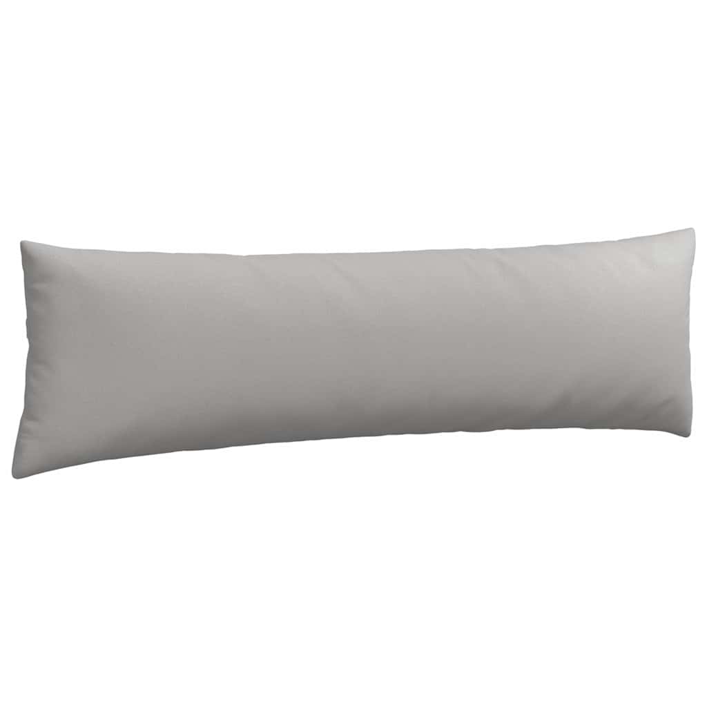 vidaXL Poduszki na sofę 2 pcs Szary chmur 145 x 40 cm tkanina