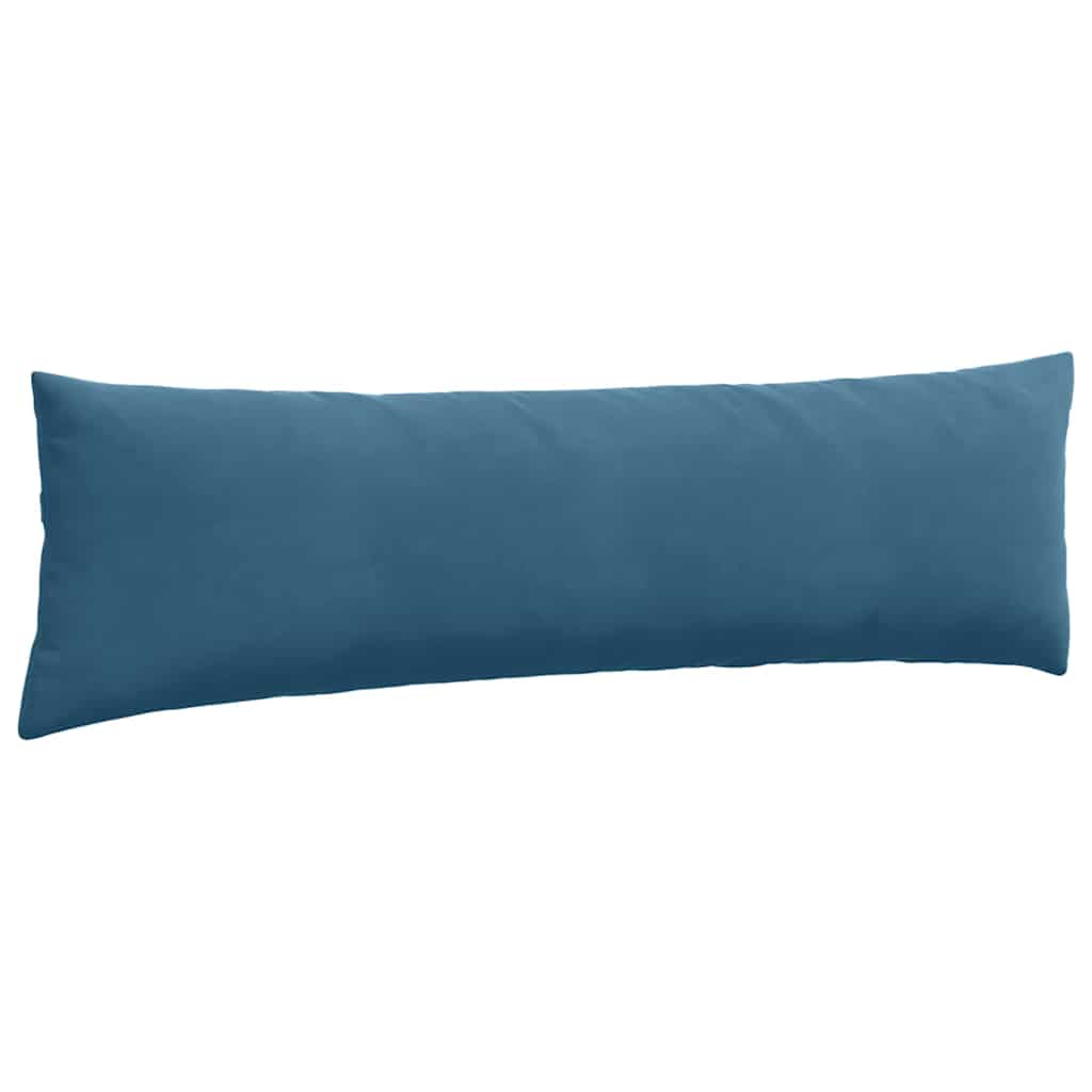 vidaXL Poduszki na sofę 2 pcs Niebieski 145 x 40 cm Tkanina sztruksowa