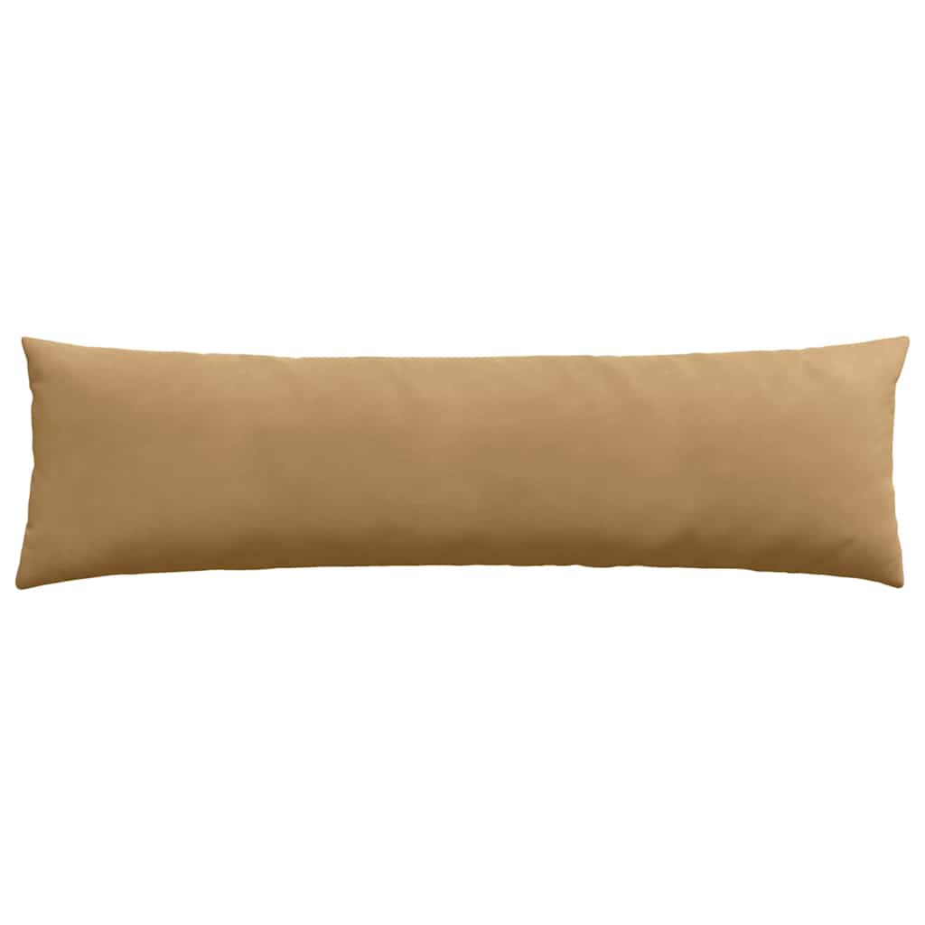 vidaXL Poduszki na sofę 2 pcs Brązowy 145 x 40 cm Tkanina sztruksowa