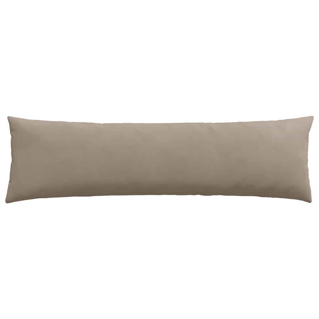 vidaXL Poduszki na sofę 2 pcs Ciemnoszary 145 x 40 cm tkanina