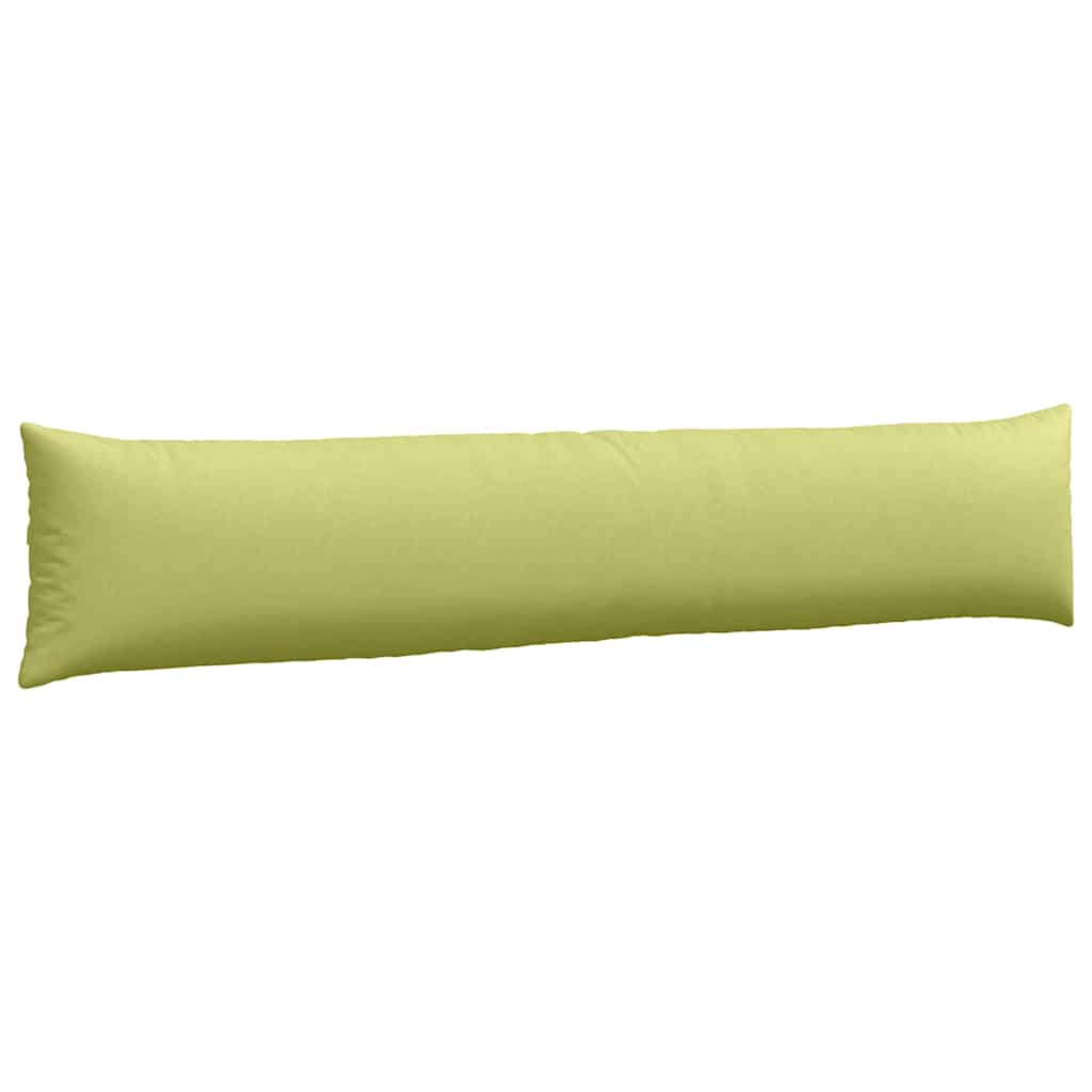 vidaXL Poduszki na sofę 2 pcs Jasnozielony 200 x 40 cm tkanina