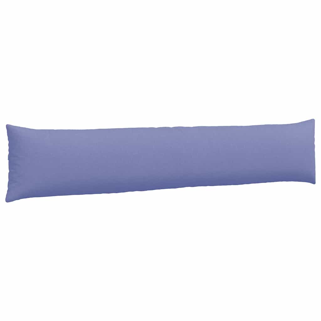 vidaXL Poduszki na sofę 2 pcs Niebieski dżins 200 x 40 cm tkanina