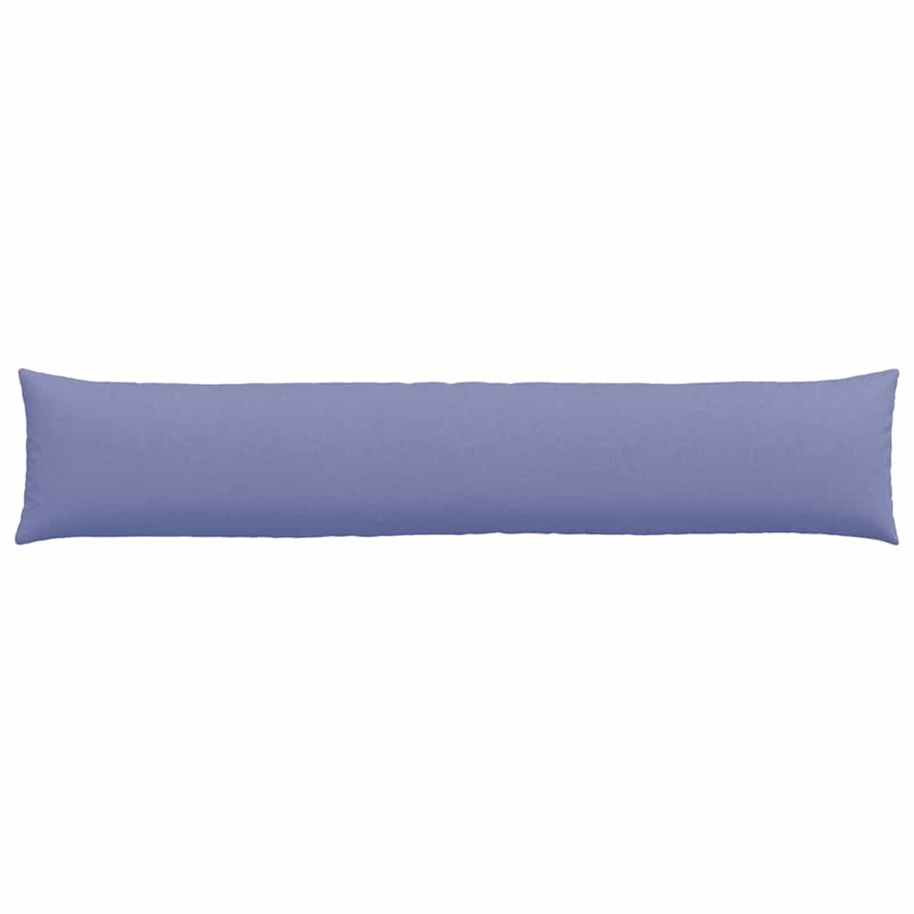 vidaXL Poduszki na sofę 2 pcs Niebieski dżins 200 x 40 cm tkanina