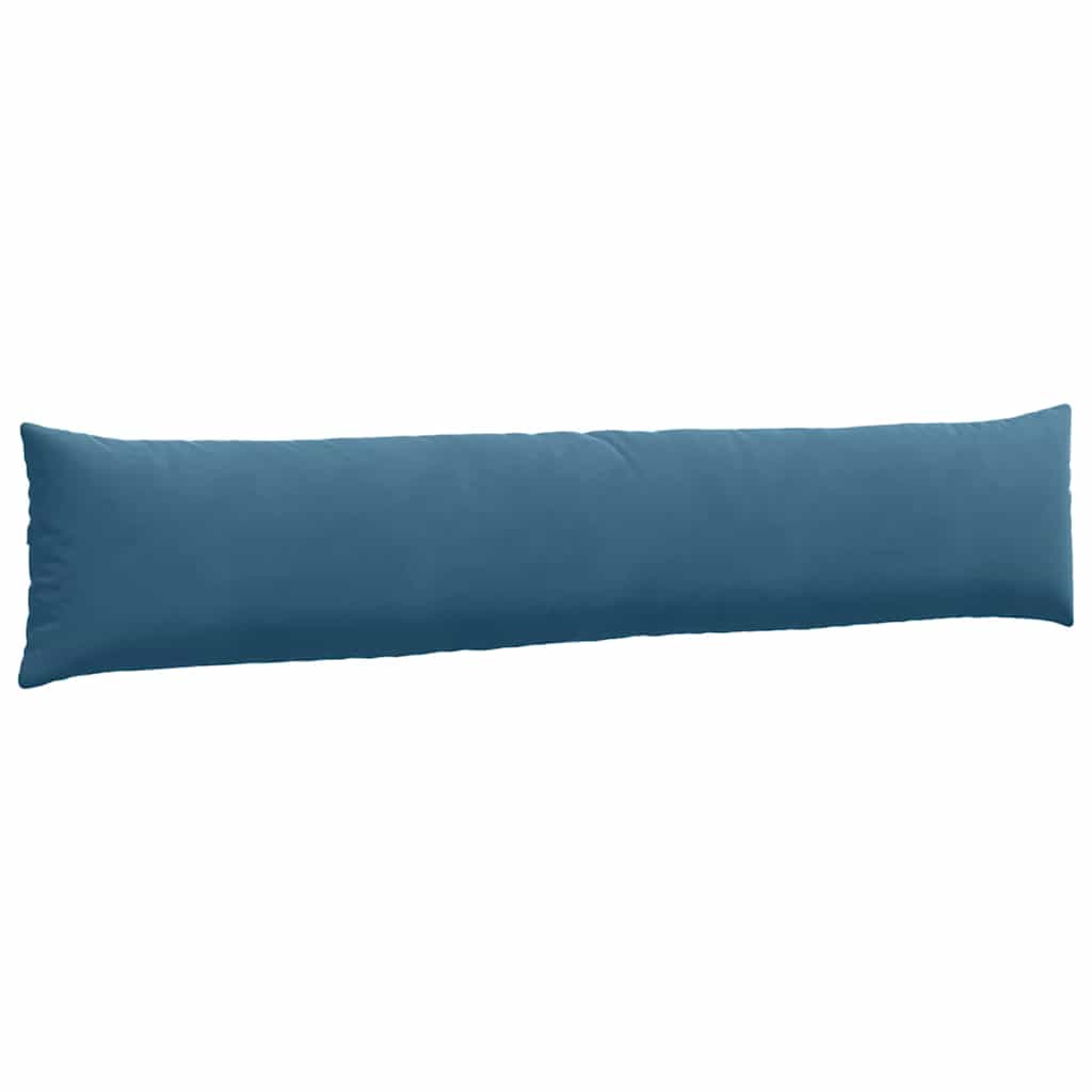 vidaXL Poduszki na sofę 2 pcs Niebieski 200 x 40 cm Tkanina sztruksowa