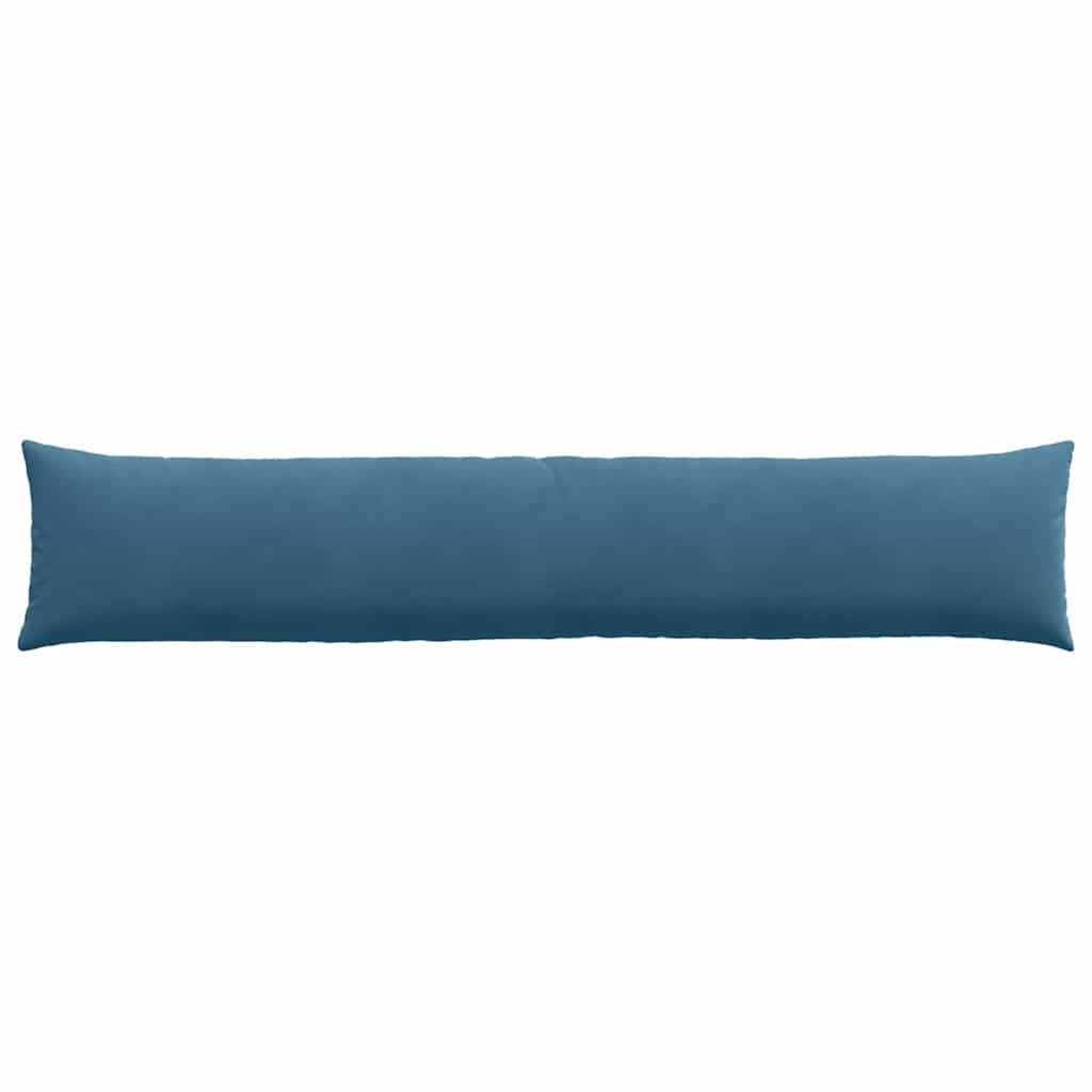vidaXL Poduszki na sofę 2 pcs Niebieski 200 x 40 cm Tkanina sztruksowa
