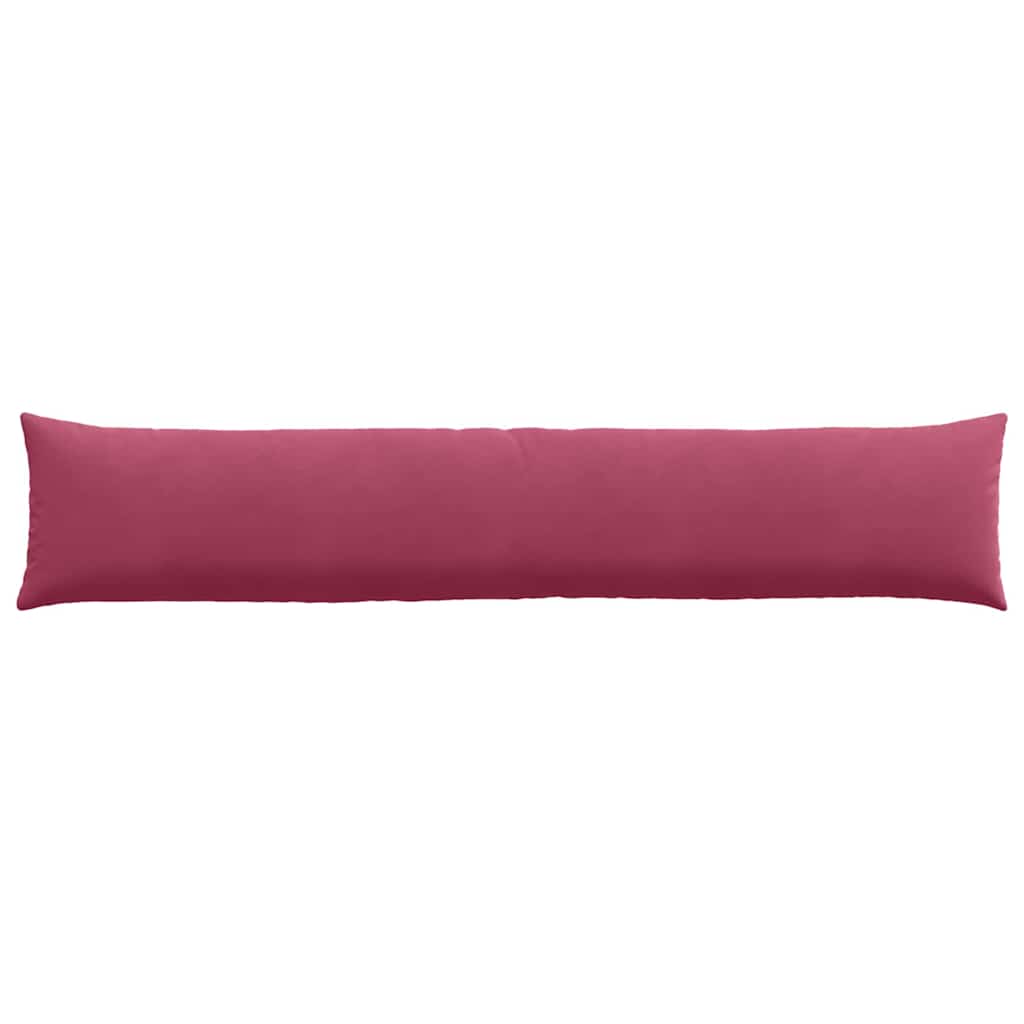vidaXL Poduszki na sofę 2 pcs Czerwone wino 200 x 40 cm