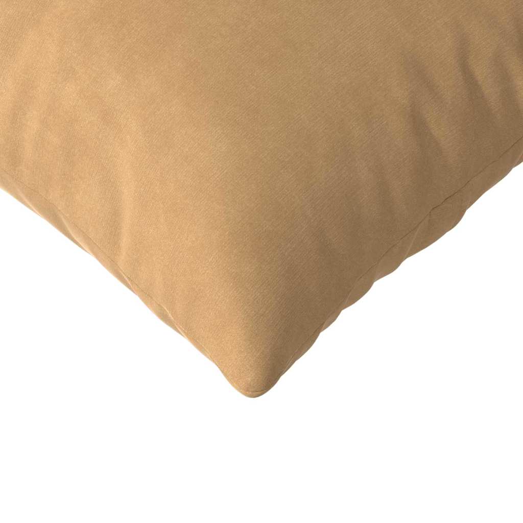 vidaXL Poduszki na sofę 2 pcs Brązowy 200 x 40 cm Tkanina sztruksowa