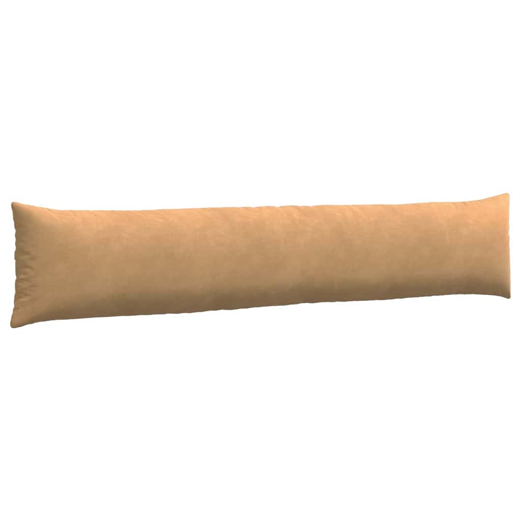 vidaXL Poduszki na sofę 2 pcs Brązowy 200 x 40 cm Tkanina sztruksowa
