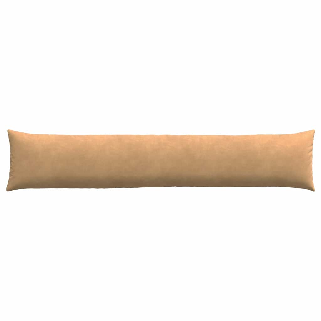 vidaXL Poduszki na sofę 2 pcs Brązowy 200 x 40 cm Tkanina sztruksowa