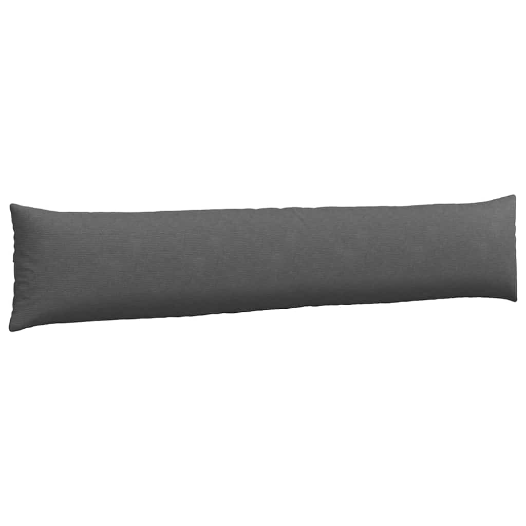 vidaXL Poduszki na sofę 2 pcs Ciemnoszary 200 x 40 cm