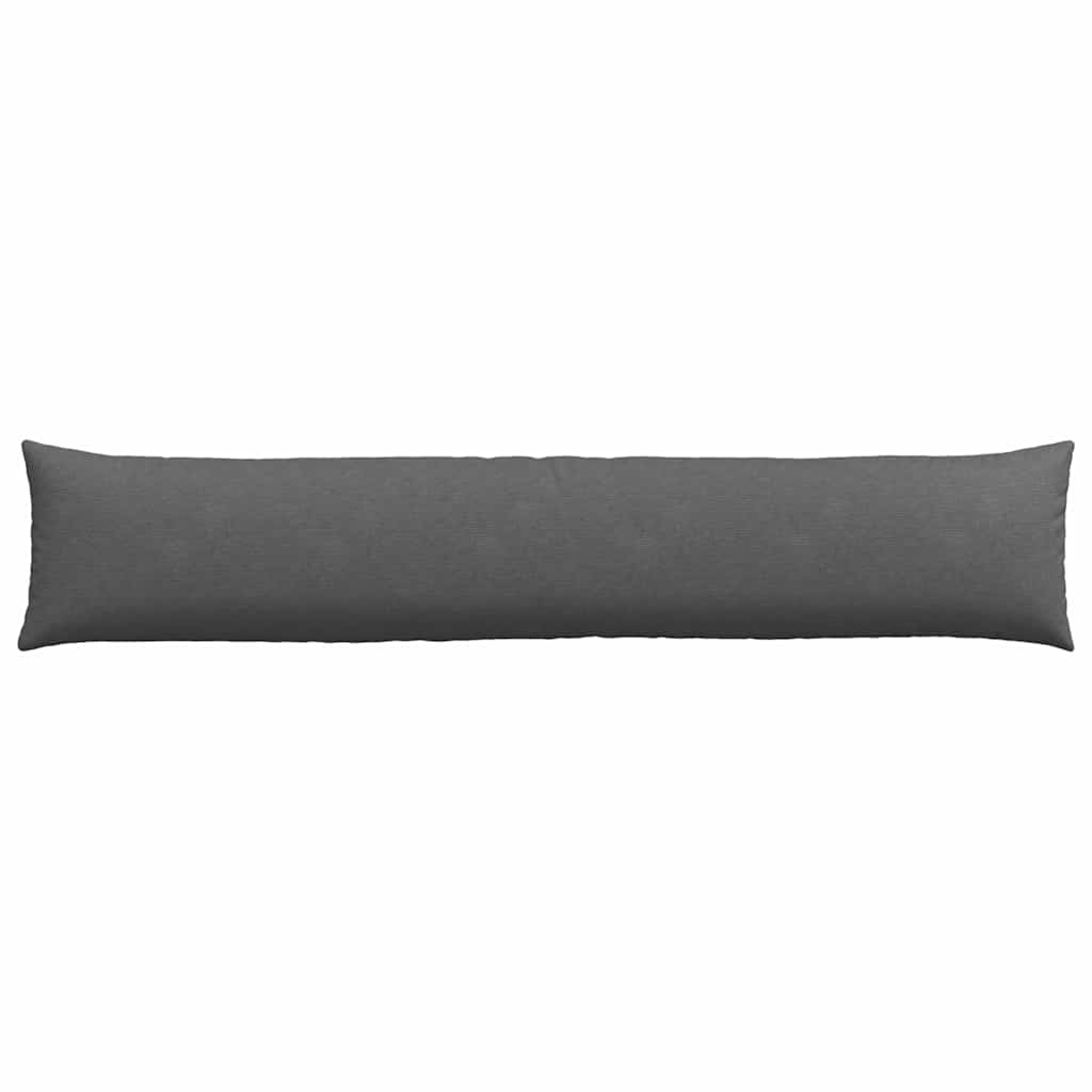 vidaXL Poduszki na sofę 2 pcs Ciemnoszary 200 x 40 cm