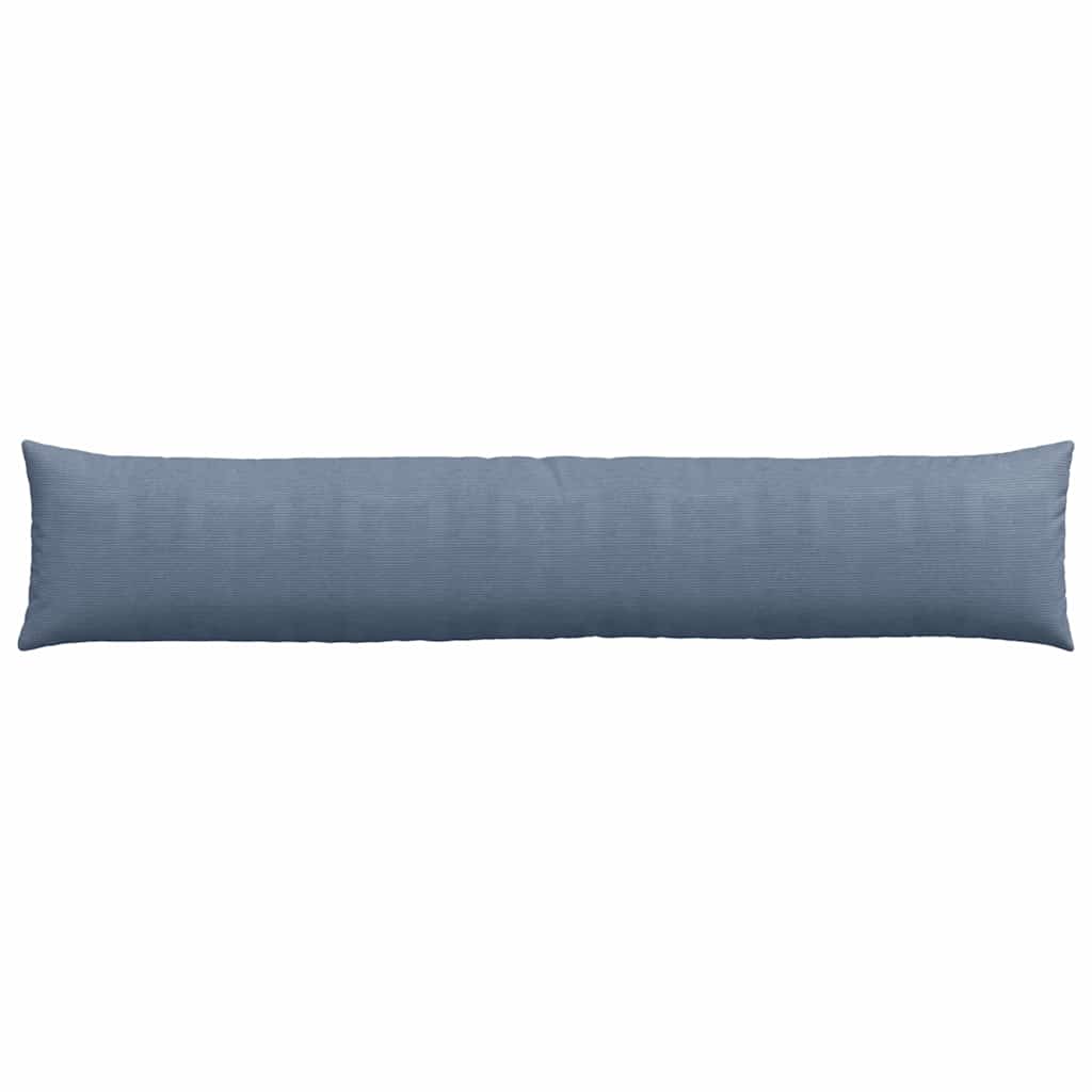 vidaXL Poduszki na sofę 2 pcs Niebieski 200 x 40 cm Tkanina sztruksowa