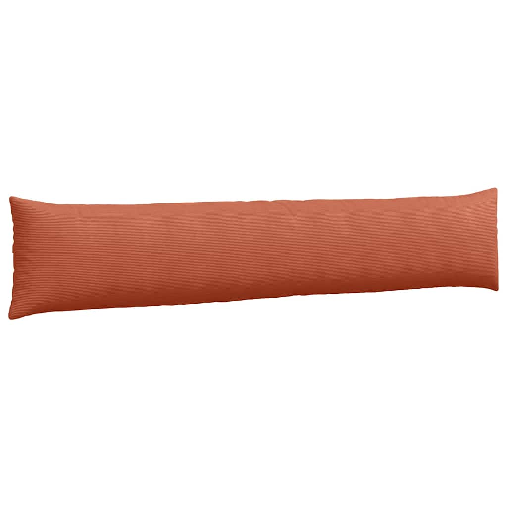 vidaXL Poduszki na sofę 2 pcs Czerwono-pomarańczowy 200 x 40 cm