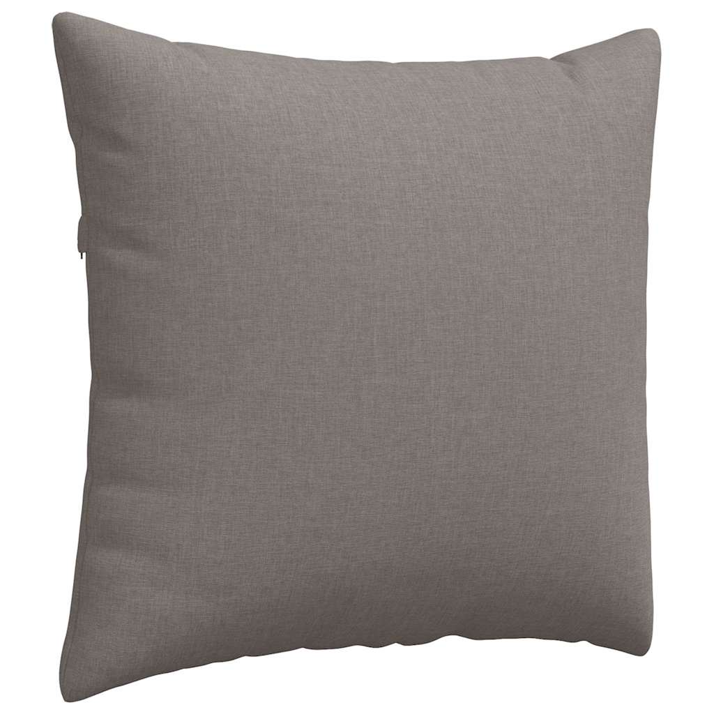 vidaXL Poduszki na sofę 2 pcs Ciemnoszary 45 x 45 cm tkanina